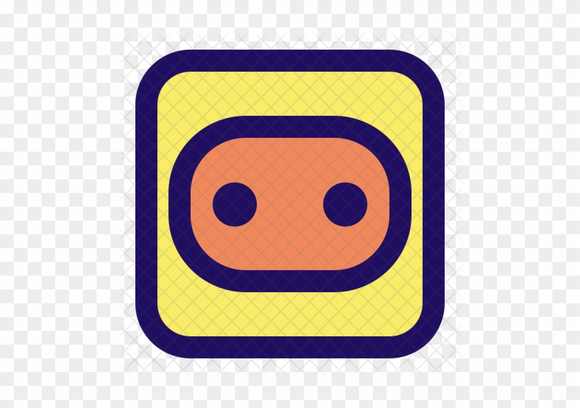 Plug Icon - Circle #925399