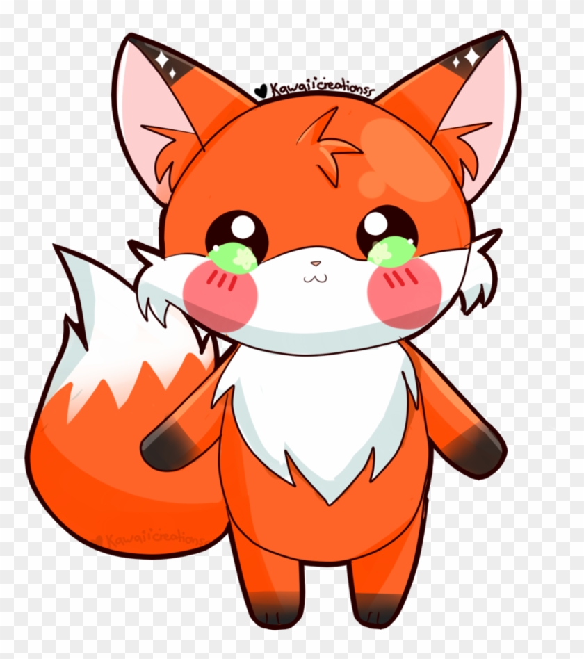 Cute Fox - Drawing #925400