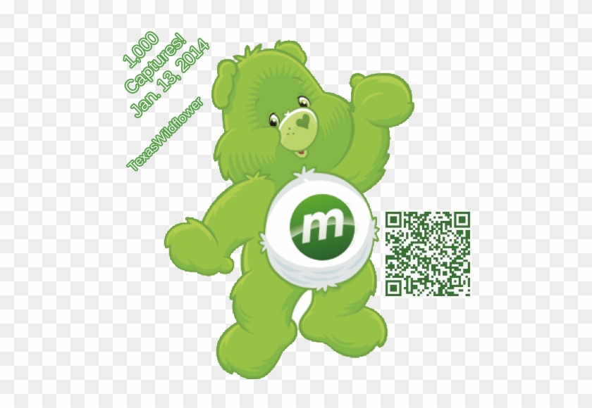 #62, Rebelgtp's Good Luck Bear Social Munzee - Care Bears #925408