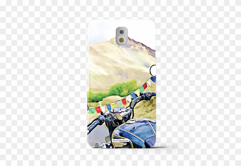 Mobile Case For Samsung Galaxy Note 3 Bike Flags - Ford Thunderbird #925682