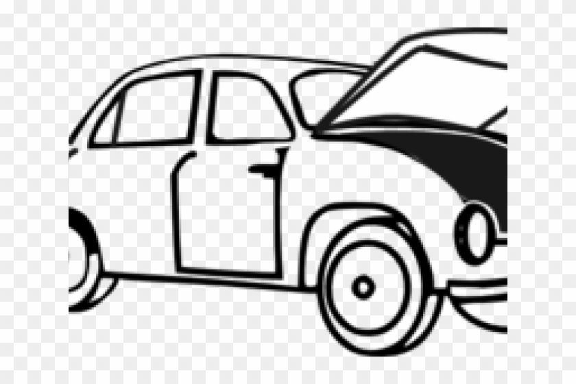 Hood Clipart Car Trunk - Land Transport Picture For Coloring #925719
