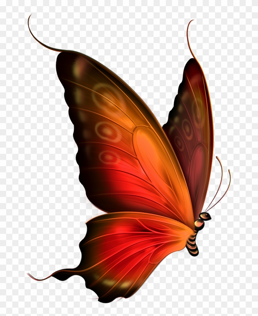 Peach And Lavender Butterfly Clipart 300 Dpi Png From - Transparent Butterfly #925736