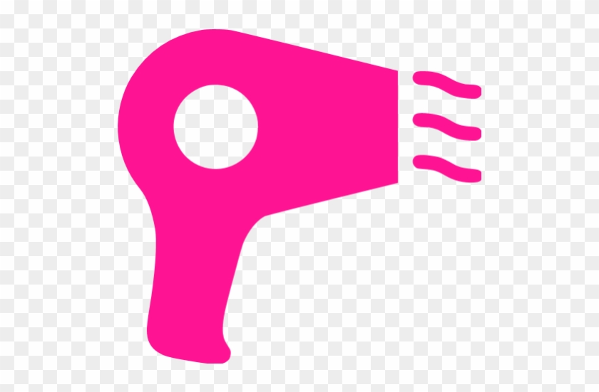 Hair Dryer - Pink Blow Dryer Transparent #925778