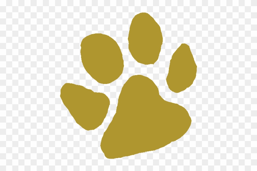 Bulldog Paw Print #925823