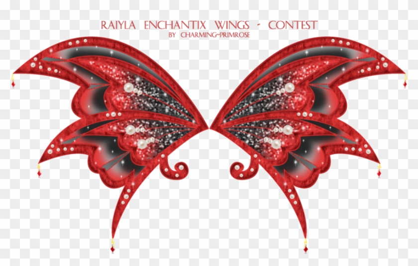 Raiyla Ench Wings By Charming Primrose - Red Fairy Wings Png #925833