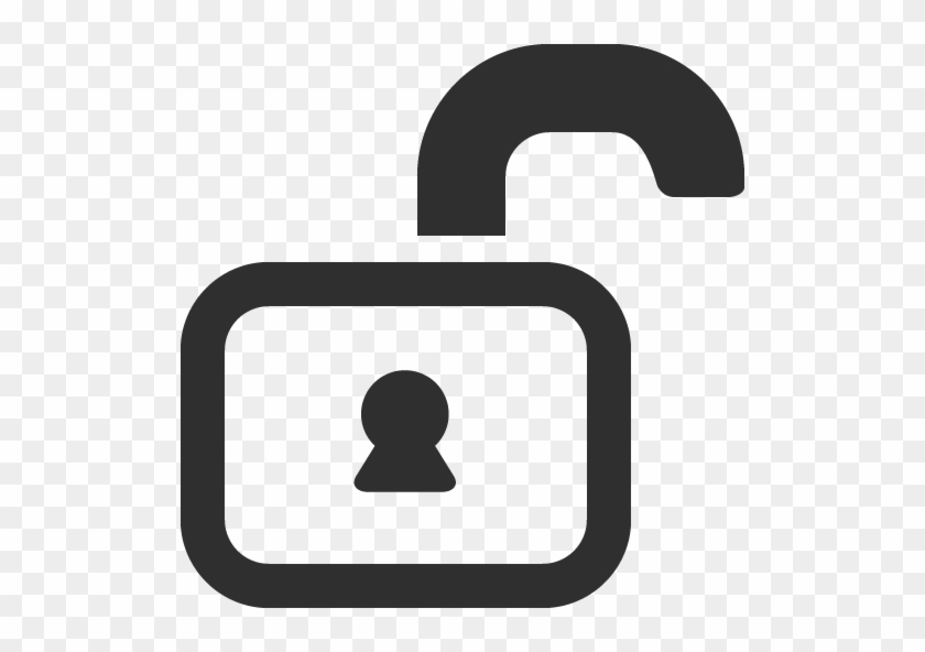 Open Lock Clip Art At Clker - Unlock Icon Png #925883