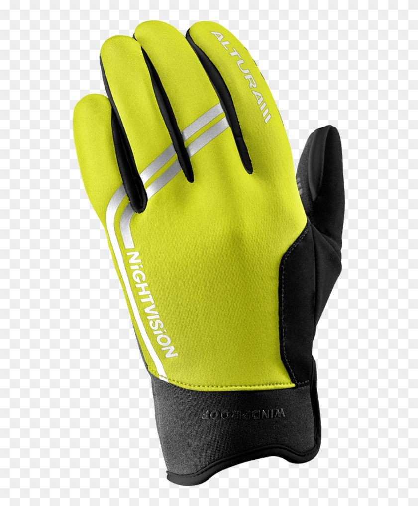 Altura Nightvision Windproof Gloves - Altura Night Vision Windproof Glove Hi Vis Yellow/black #926032