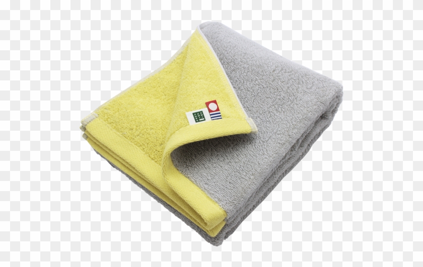 Imabari Towel Face Towel Anytime Reversible Grey/yellow - Towel #926044