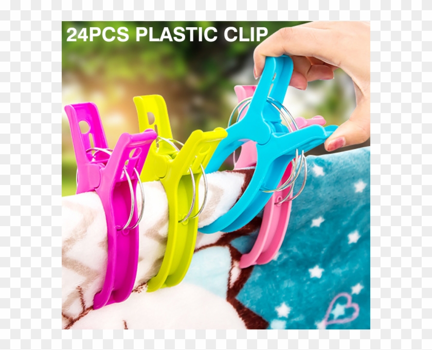 Mega Value Large Plastic Clothes Pegs 48 Pack Homeware - Girl #926093