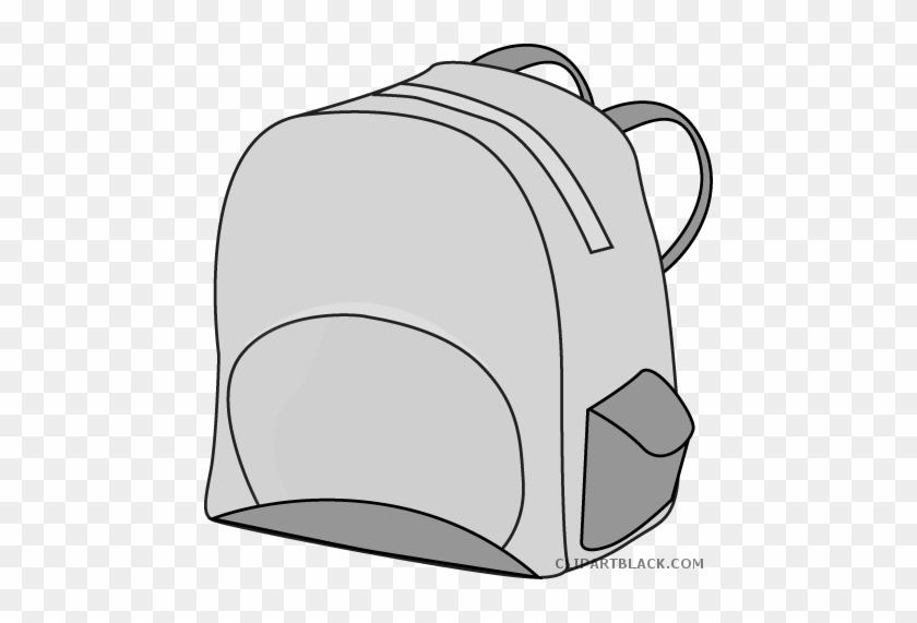 School Backpack Tools Free Black White Clipart Images - School Backpack Tools Free Black White Clipart Images #926346