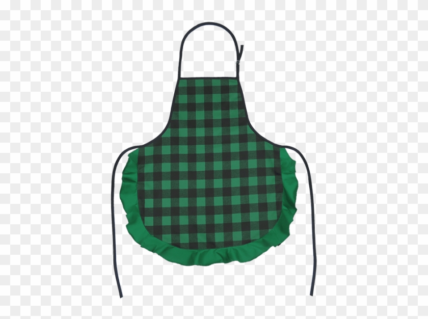 Lj Tartan Fancy Frill Apron - Vector Graphics #926388