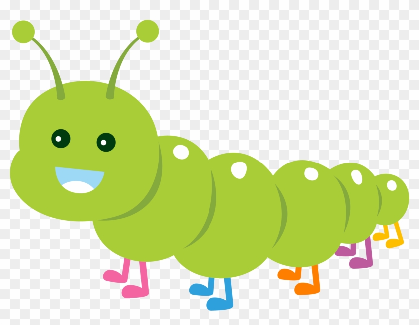 Birthday Bash, Happy Birthday, Clipart, Caterpillar, - Oruga Animada Png #926404