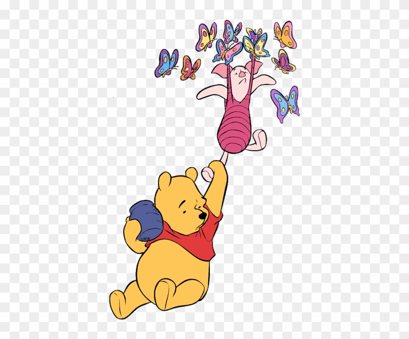 Download and share clipart about Butterfly Clipart Winnie The Pooh - Piglet