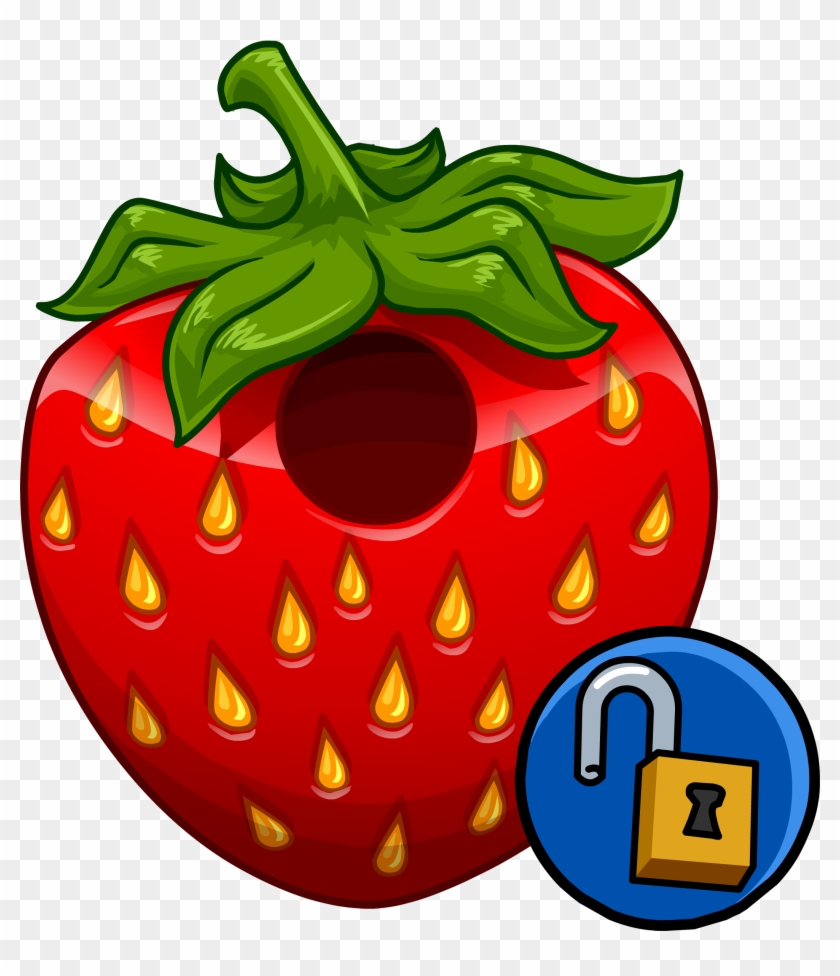 Strawberry Costume - Strawberry Club Penguin #926491