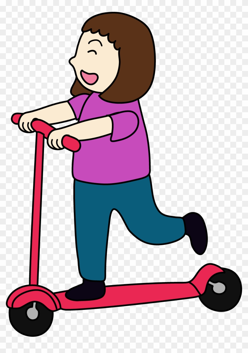 Scooter Clipart - Clip Art #926512