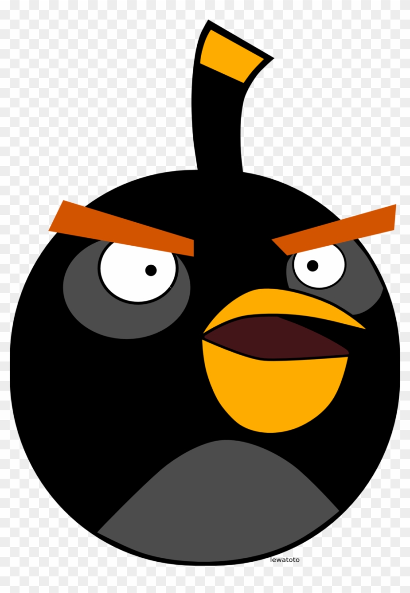 Angry Birds Coloring Pages Blackbird - Angry Birds 2 Black Bird #926516