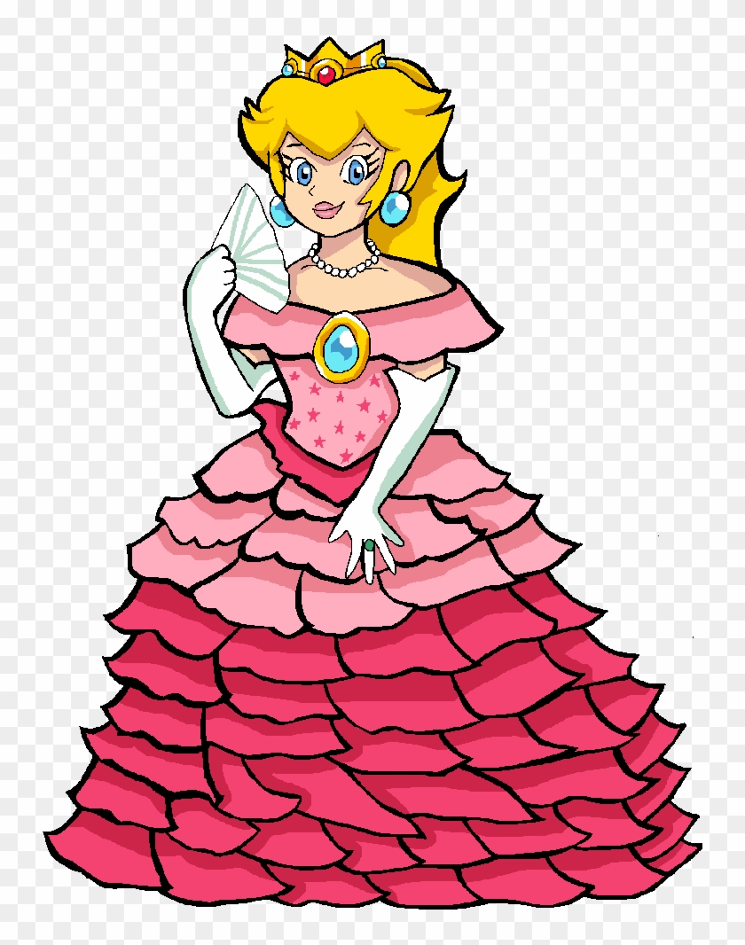 Princess Peach Fancy Dress By Becos We Can Cosplay - Princess Peach Dress Up #926548