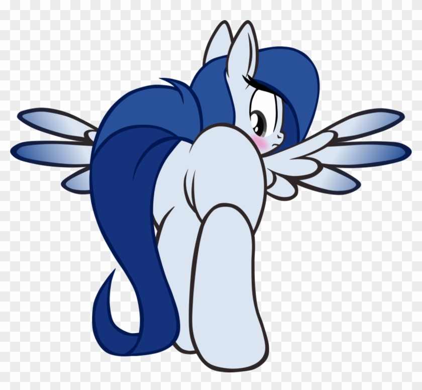 Theeditormlp, Blushing, Colored Wings, Colored Wingtips, - Cartoon #926601