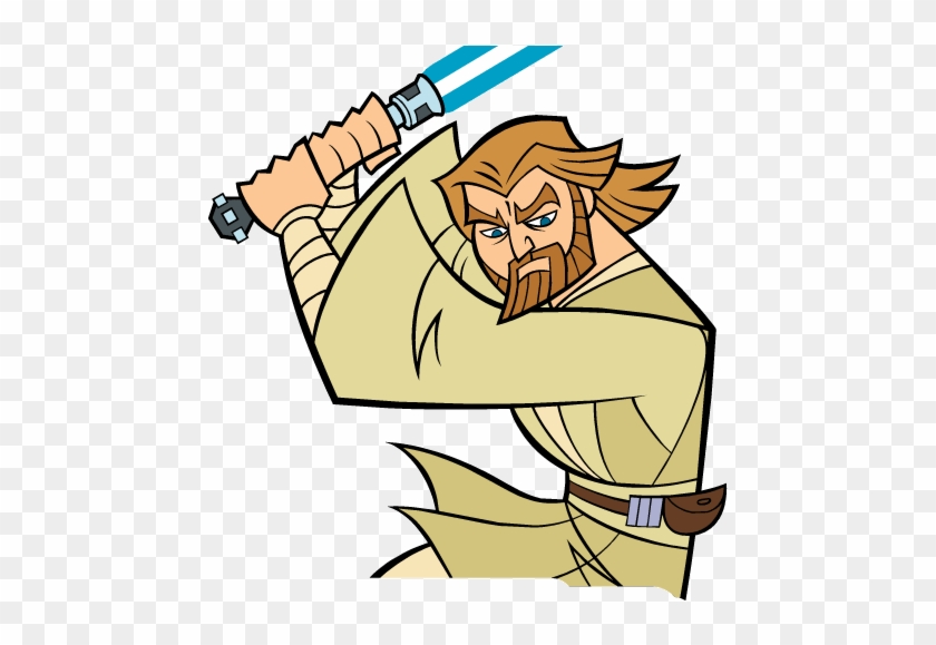 Obi Wan Star Wars Clipart - Clip Art #926605