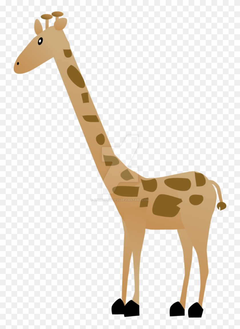 Simple Vector Giraffe By Aphroprincess - Giraffe #926645