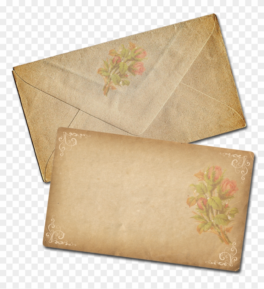 Note And Envelope Scrapbook Journaling Card - Clip Art #926934
