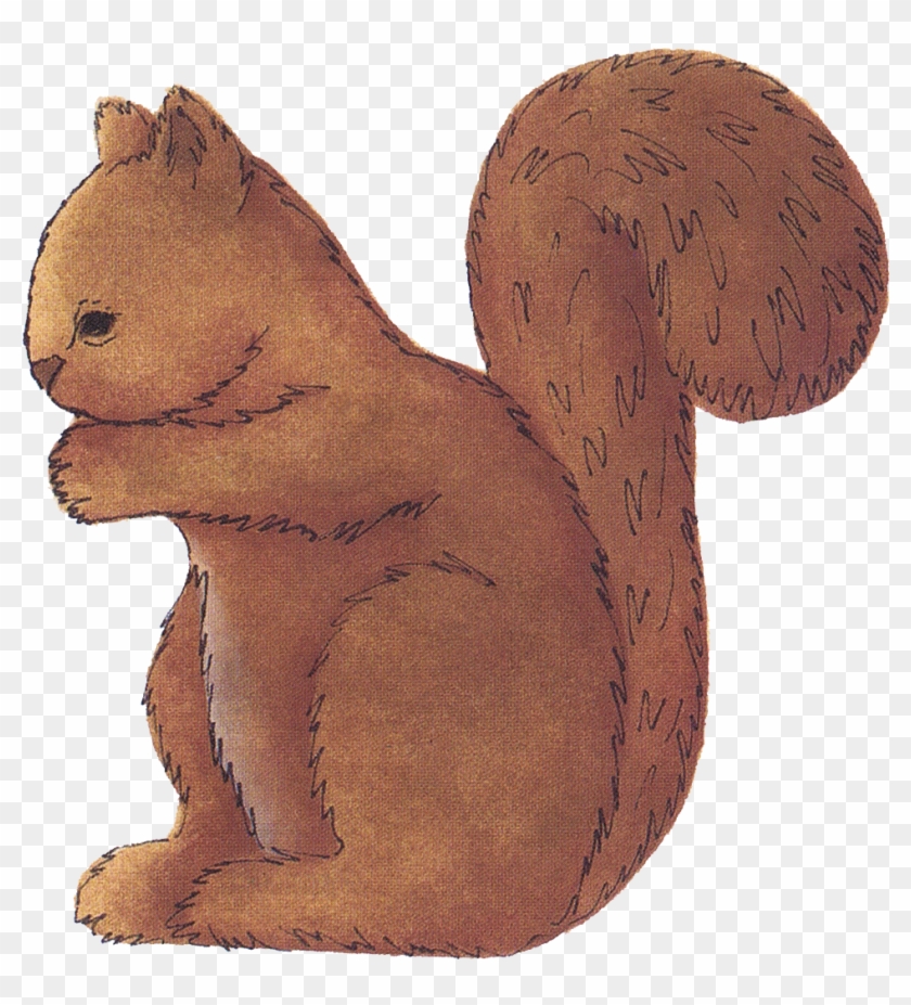 Free Squirrel Clip Art For Scrapbooking Or Decoupage - Eurasian Red Squirrel #926941