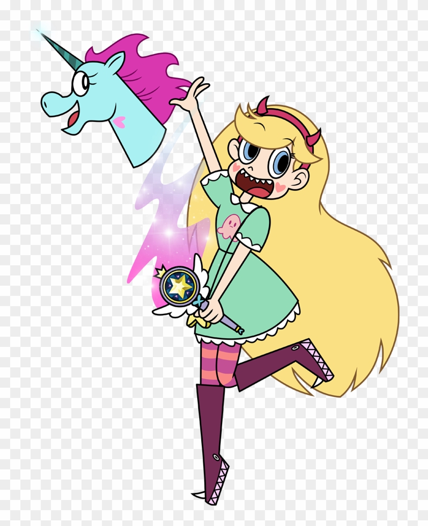 Royal Magic Wand - Star Butterfly Png #926991