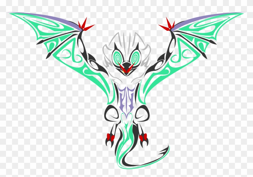 Mega Charizard X And Y Tribal Tattoo Design  rpokemon