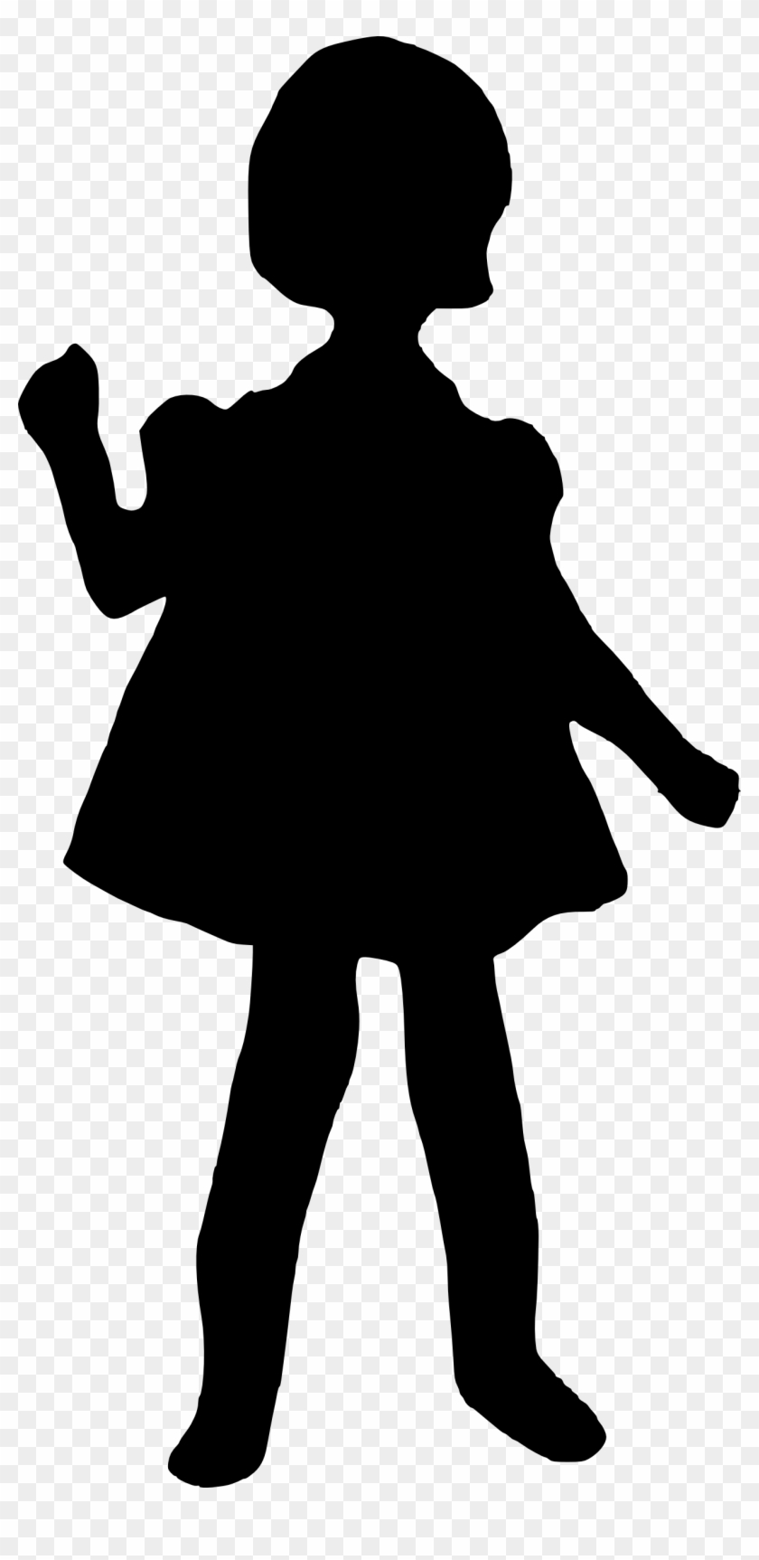 Free Download - Girl Silhouette Png #927098