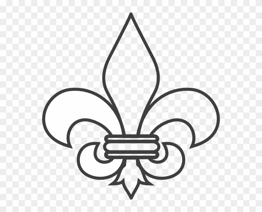 Fleur De Lis Clip Art At Clker - Fleur De Lis Clip Art #927187