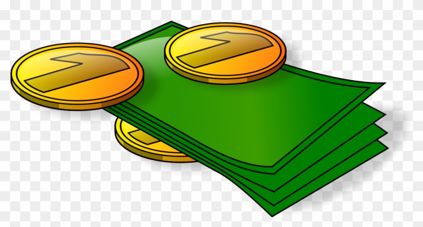 Bills And Coins - Money And Coins Clipart #927244