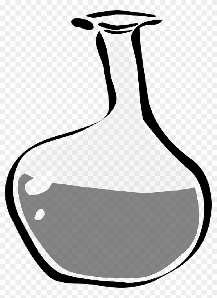 Chemical, Science, Food, Wine, Bottle, Cartoon - Bottle Clip Art #927401