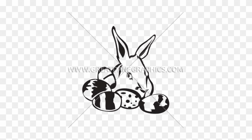 Bunny With Easter Eggs - Bunny With Easter Eggs #927449