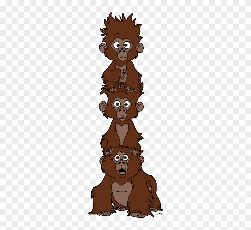 Baboon Clipart Tarzan - Baby Gorillas From Tarzan #927495