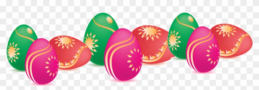 Free Easter Clipart Black And White - Easter Egg Pile Png #927500