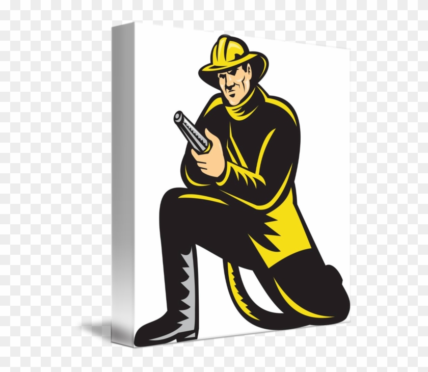 Share On Tumblr - Fireman Vector #927530