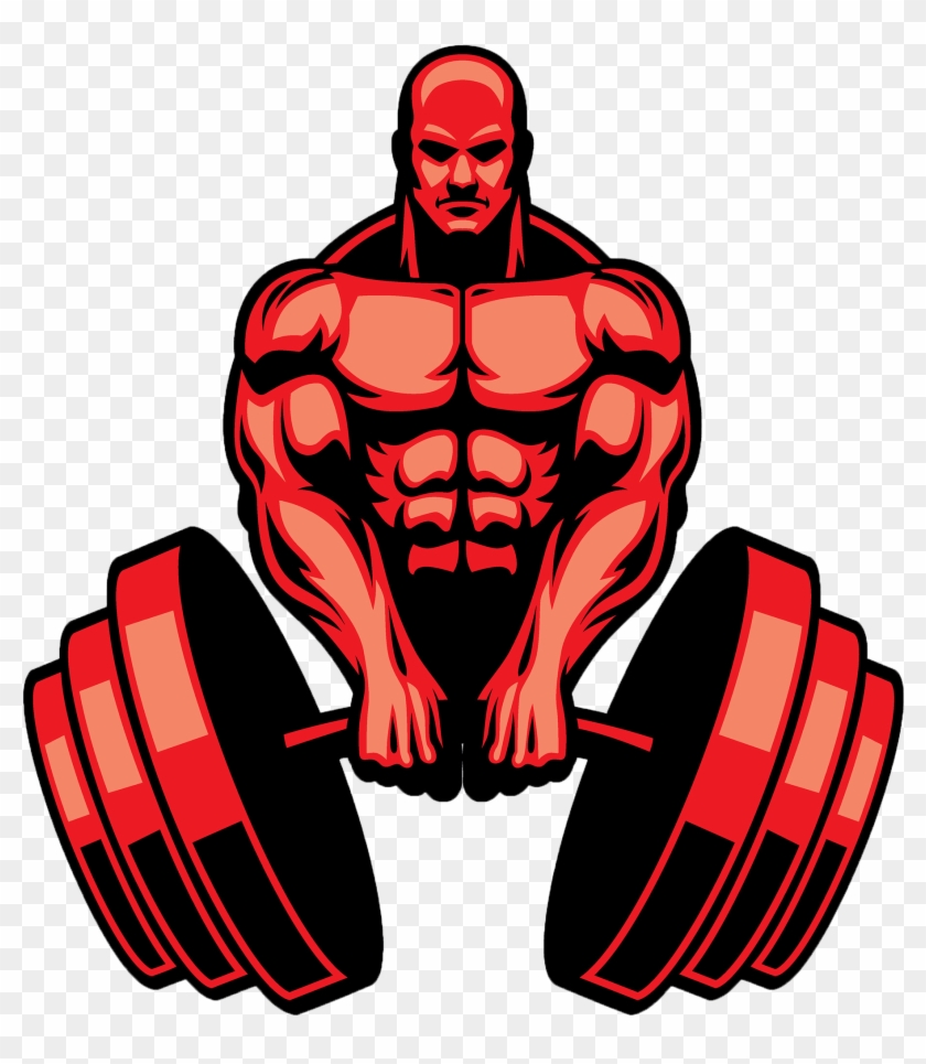 Bodybuilding Clip Art - Bodybuilder Vector #927545