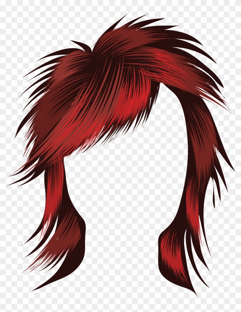 Clip Art - Rock Star Hair Png - Free Transparent PNG Clipart Images Download