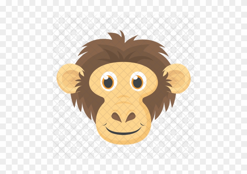 Monkey Icon - Cara De Gorilla Animado #927590