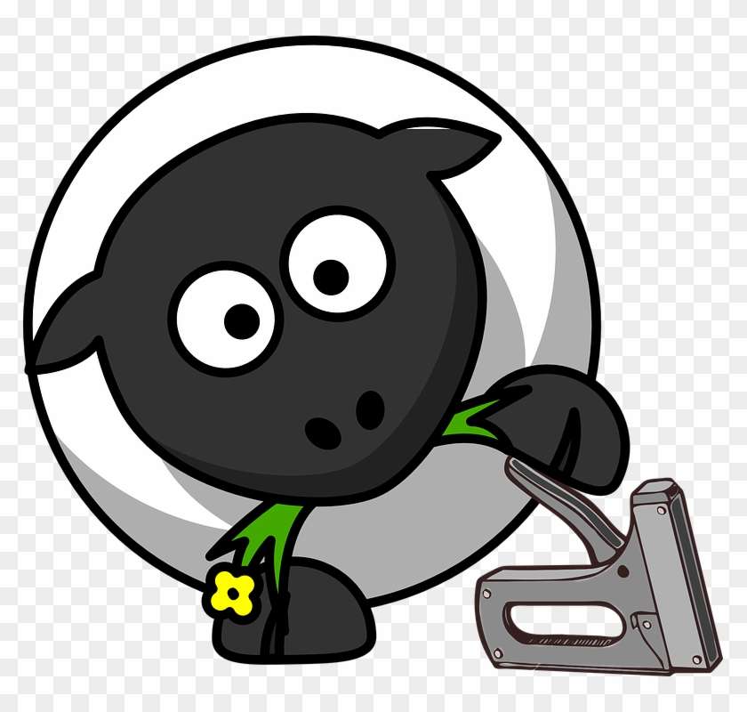 Cartoon Ewe 14, Buy Clip Art - Cartoon Sheep #927624