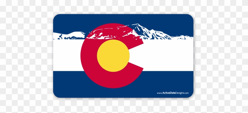 Colorado Flag-rocky Mountains By Activestate Designs - Rocky Mountains Colorado Logo #927670