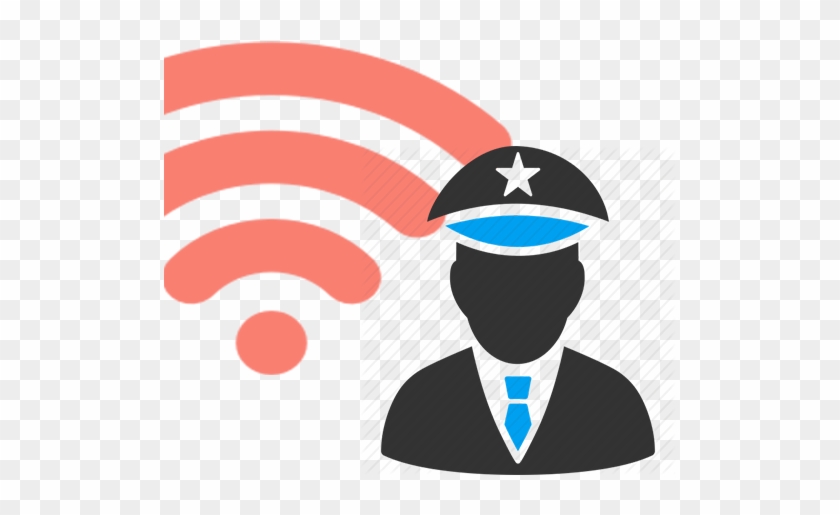 Police Wifi - Wifi Alarm - Engineer Symbol #927724