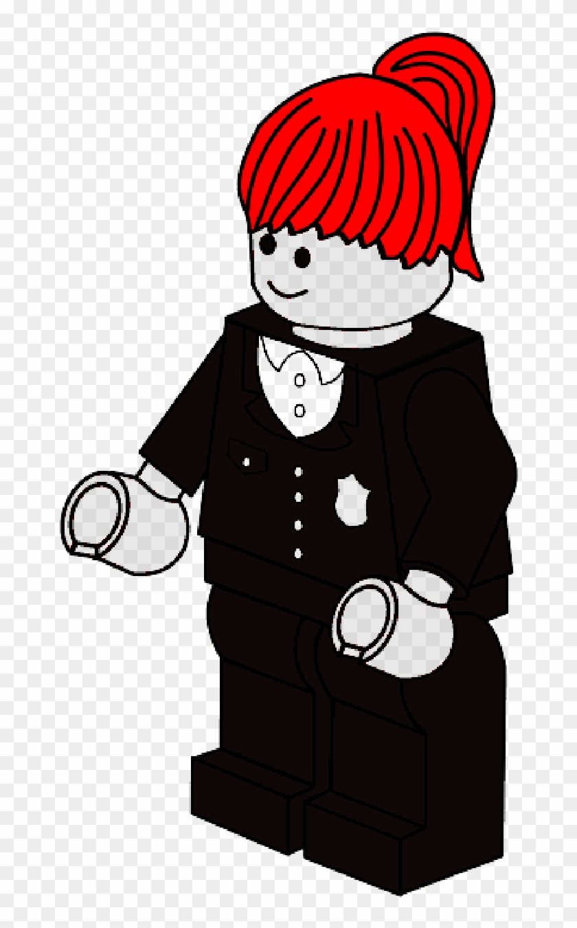 Woman, Police, Toy, Town, Lego, Policewoman - Lego Clip Art #927833