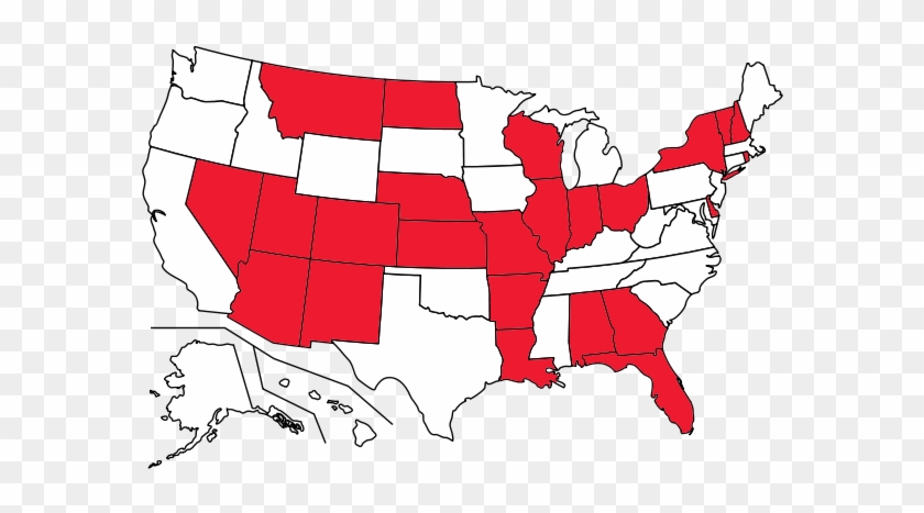 States In Which Stop And Identify Statutes Are In Effect - Map Of The United States #927837