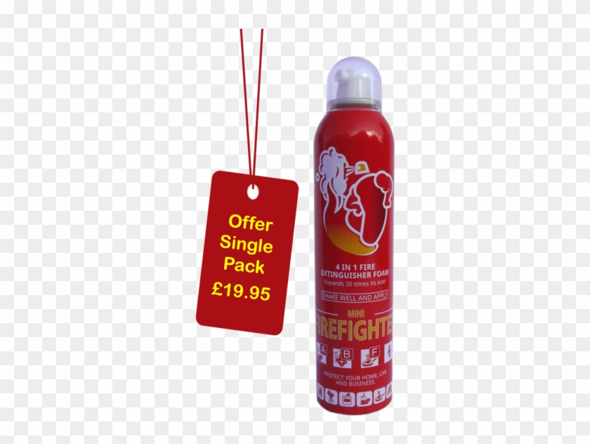 250ml Single Can - Mini Firefighter Fire Extinguisher Uk #927878