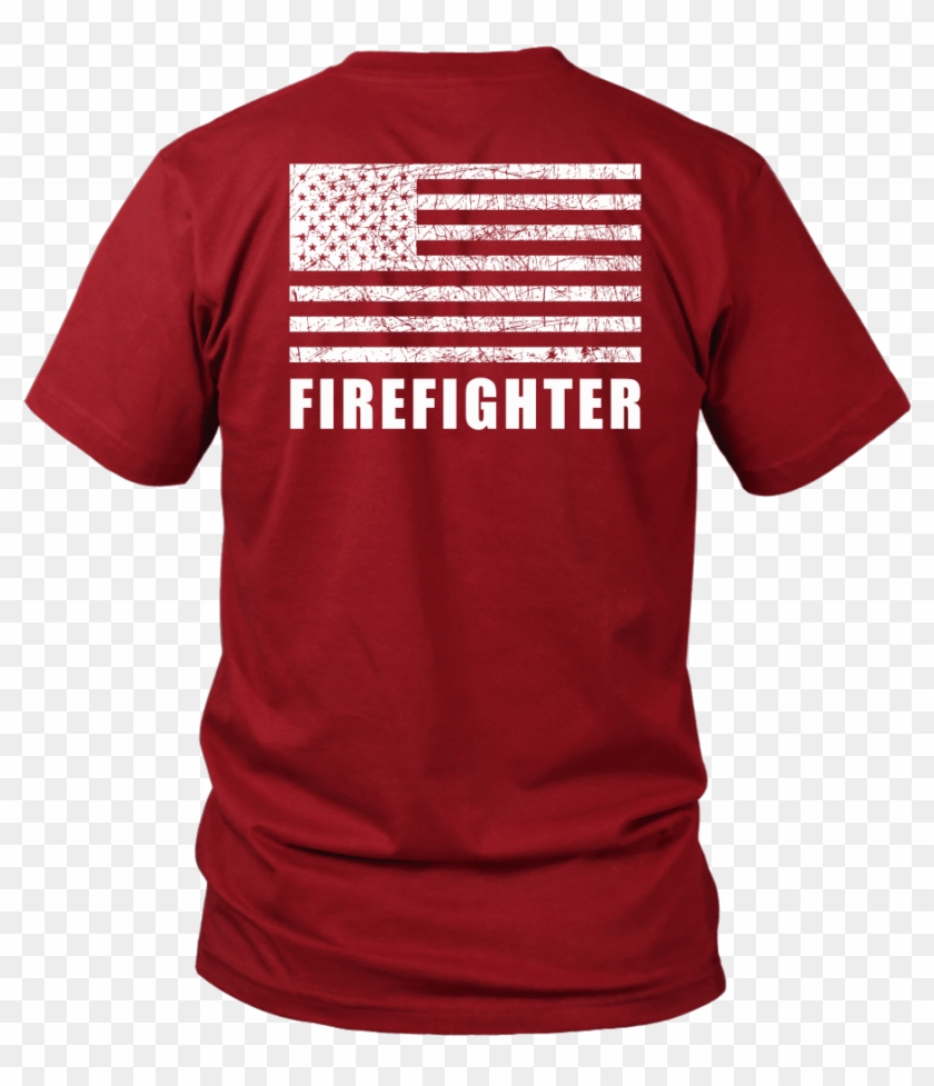 Fire Rescue Firefighter Duty Shirt - Alpha Gear Symbol - Basic Black Shirt #927921