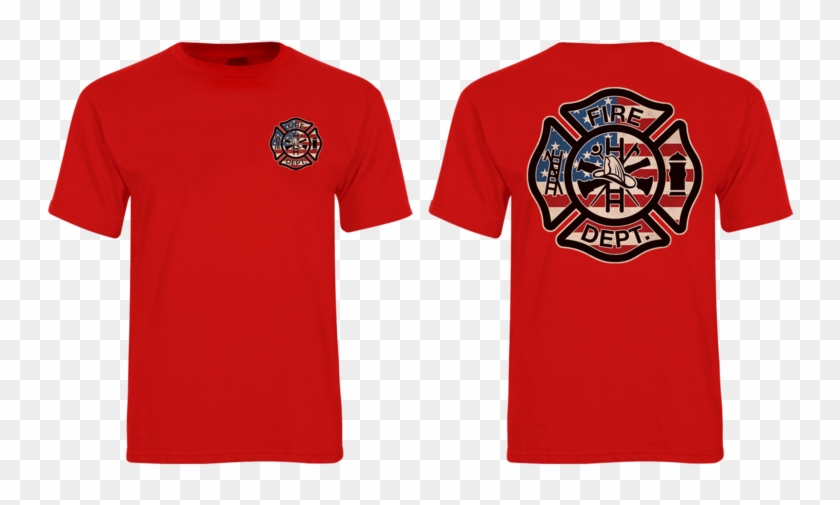 American Firefighter Shirt - Muscleblaze T Shirt #927927