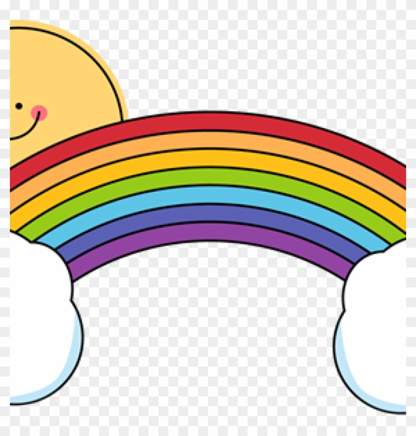 Rainbow Clipart Free Rainbow Clip Art Rainbow Images - Cartoon Sun And Rainbow Png #928167