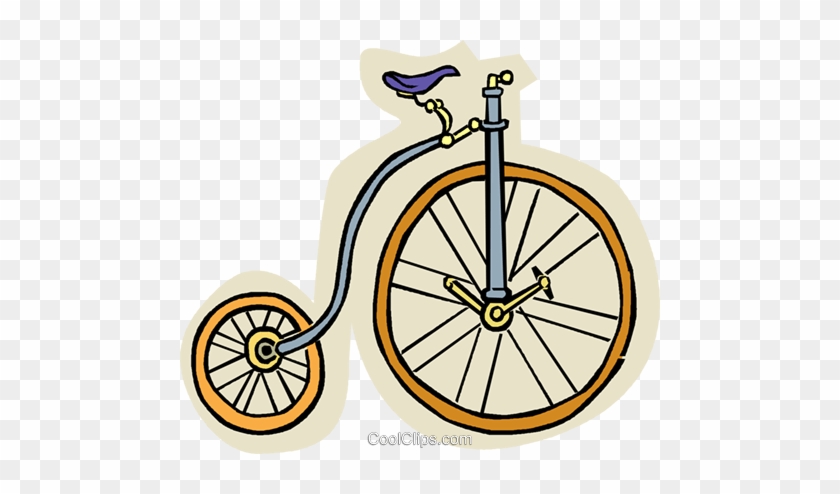 Bicicleta Penny Farthing Livre De Direitos Vetores - Clip Art #928170