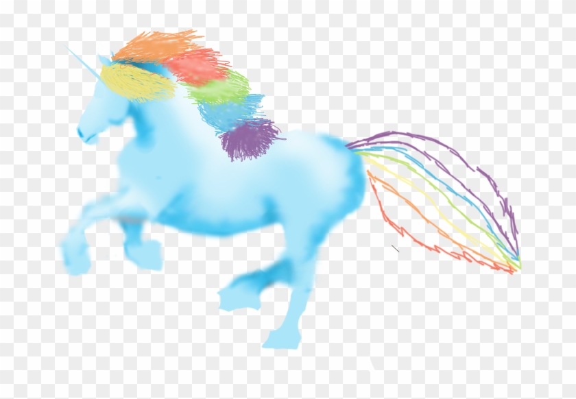 Unicorn Horse Rainbow Dash Wip By Wingsofwisper - Mane #928184